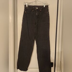 Old Navy High-Rise O.G. Loose Jeans - Black Size 2